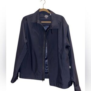 Cutter & Buck Navy and Tan WeatherTec Jacket